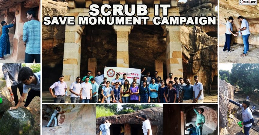 Save Monument campaign by YFS Bhubaneswar on Gandhi Jayanti img