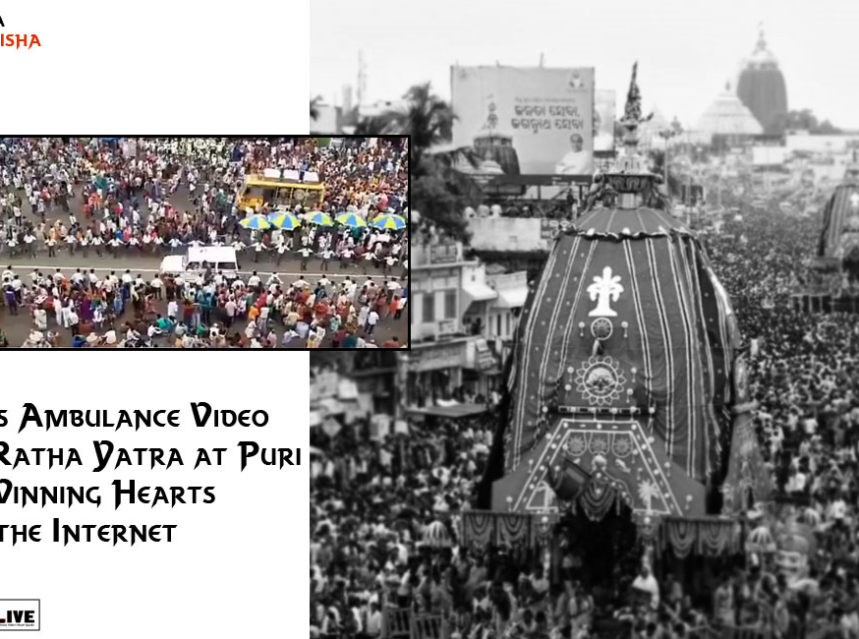 This Ambulance video in Ratha Yatra is Winning Hearts on Internet img